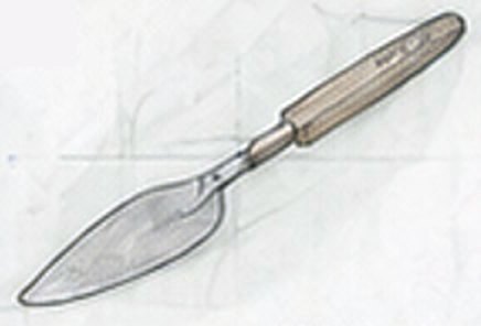 Карандашный рисунок мастихина